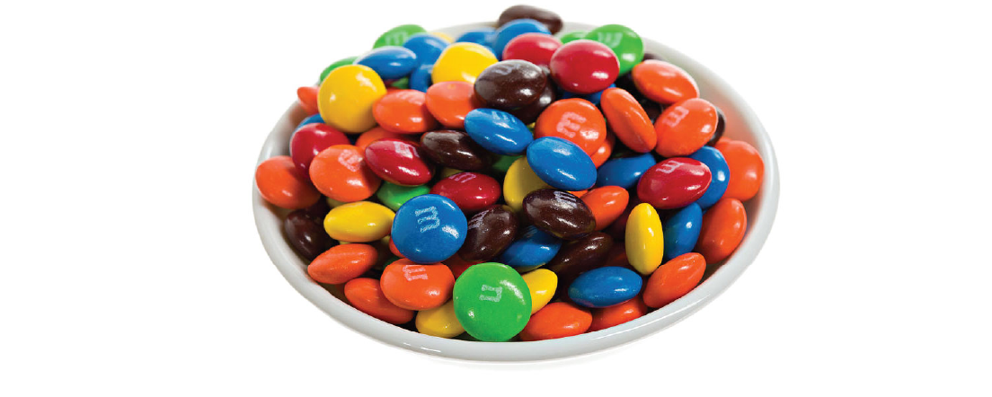 Un bol de bonbons